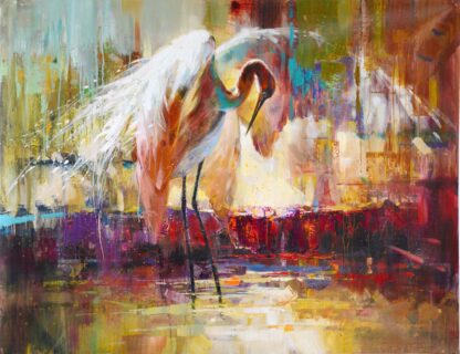 Abstract Crane