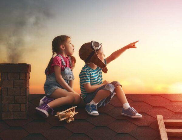 Kids on A Roof