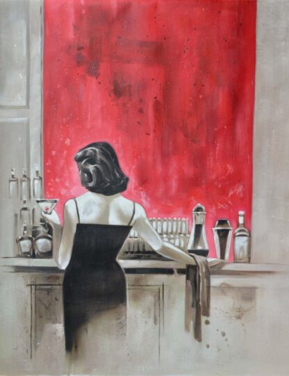 Red Bar Woman