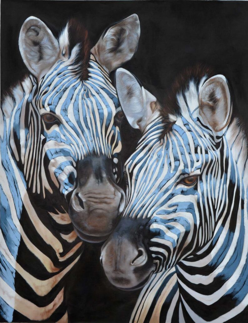 Zebra Blue