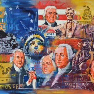 Founding Presidents and Statue of Liberty