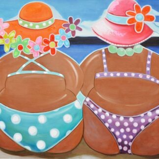 Polka Dot Bikini Ladies