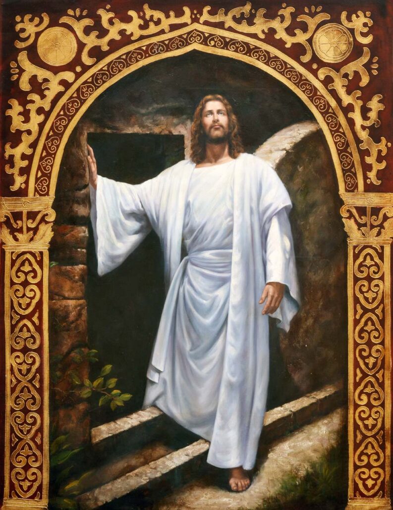 Jesus In White