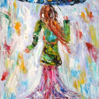 Girl with Umbrella