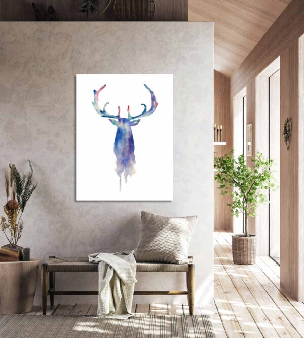 Watercolor Deer - Image 2