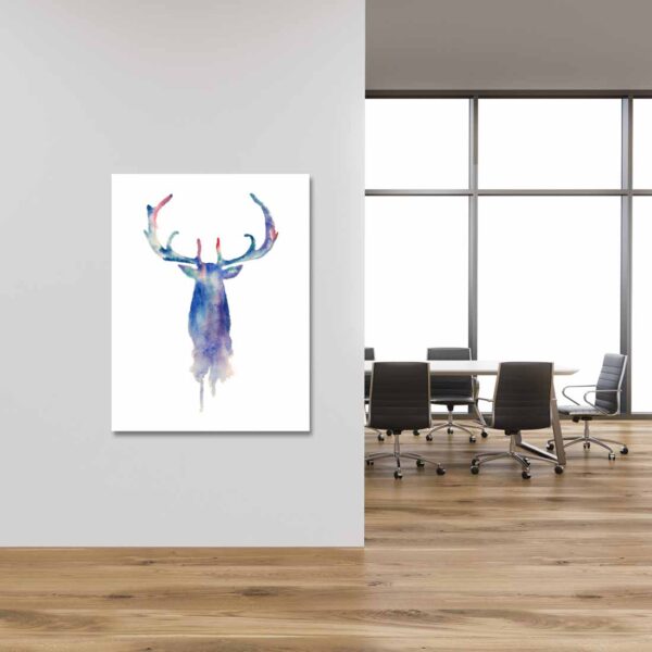 Watercolor Deer - Image 3