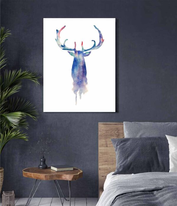 Watercolor Deer - Image 4