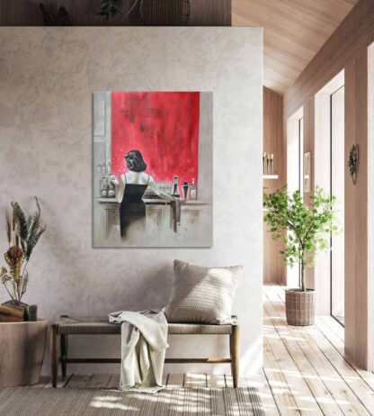 Red Bar Woman - Image 2
