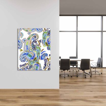 Paisley Pattern Watercolor I - Image 3