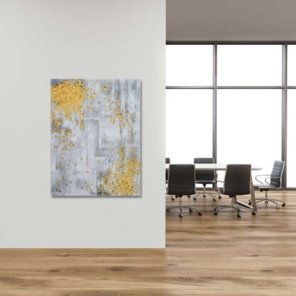 Gold and Silver Abstract - Image 3