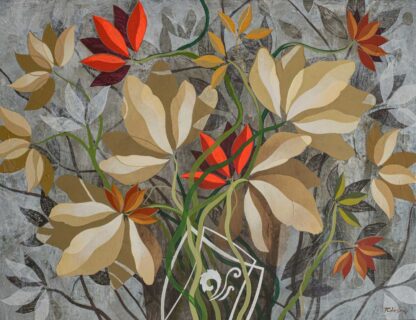Red and White Flowers 2