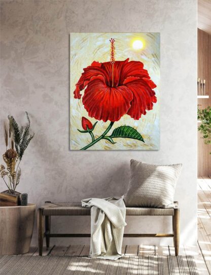 Red Flower 1 - Image 3