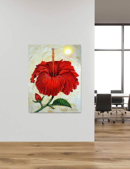 Red Flower 1 - Image 4