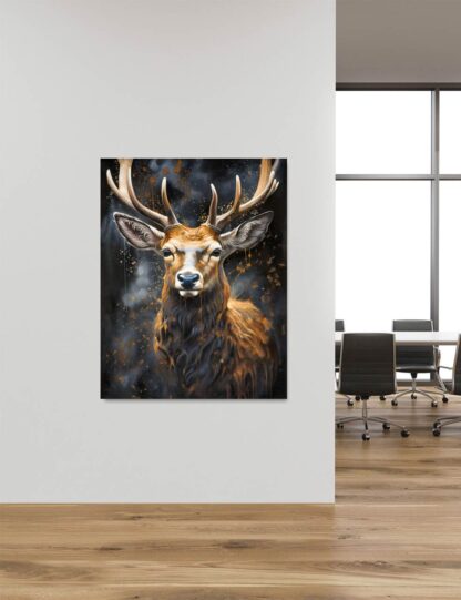 Gold Deer Face - Image 4