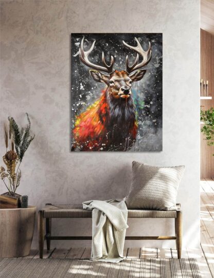 Silver Deer Face - Image 3