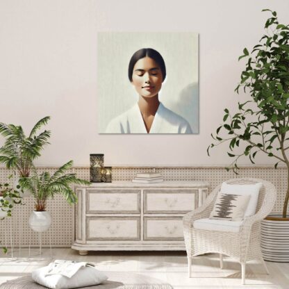 African American Woman Portrait Giclee - Image 3