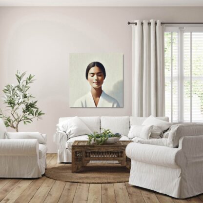 African American Woman Portrait Giclee - Image 4