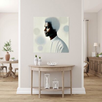 African American Man Portrait Giclee - Image 2