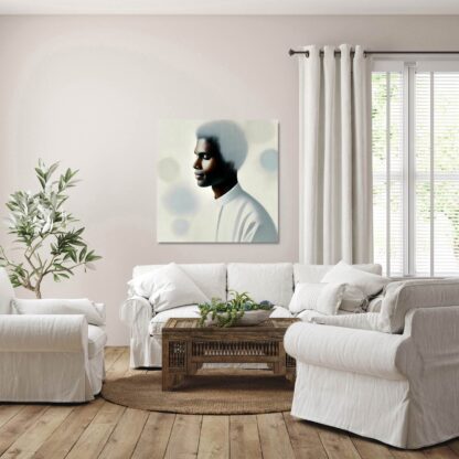 African American Man Portrait Giclee - Image 4