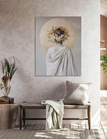 Lady's Back with White Wrap 1 Giclee - Image 3