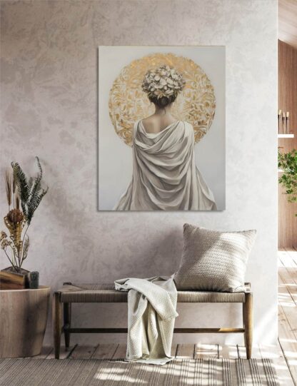 Woman's Back with White Wrap 2 Giclee - Image 3