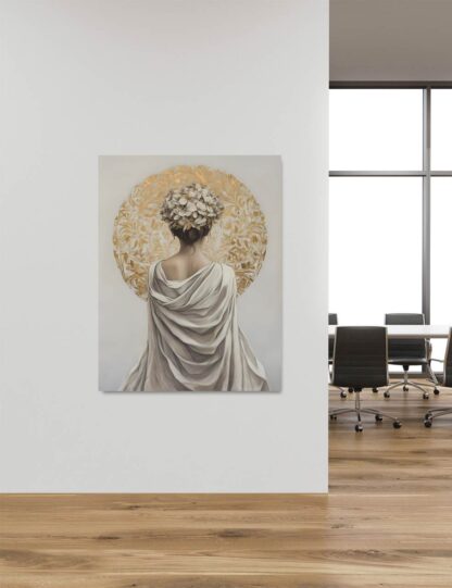 Woman's Back with White Wrap 2 Giclee - Image 4
