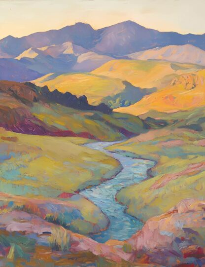 Mountain Landscape Giclee