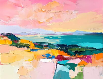 Pink Version 1 Abstract Giclee