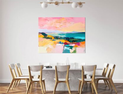 Pink Version 1 Abstract Giclee - Image 2