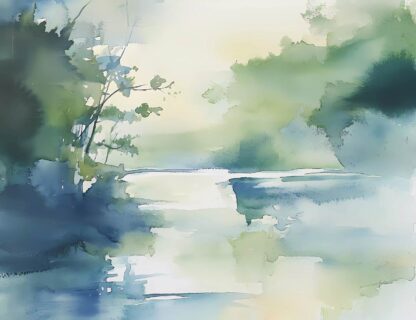 Watercolor Abstract Giclee