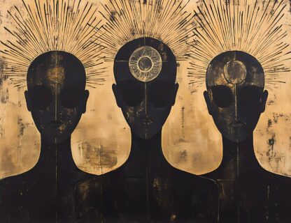 Torsos with Accents Giclee