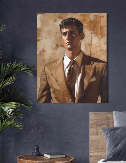 Portrait of a Preppy Guy Giclee - Image 2