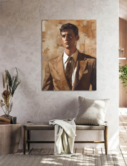 Portrait of a Preppy Guy Giclee - Image 3