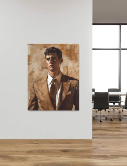 Portrait of a Preppy Guy Giclee - Image 4