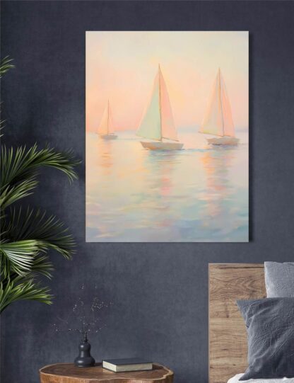 New Sailboats 1 Giclee - Image 2