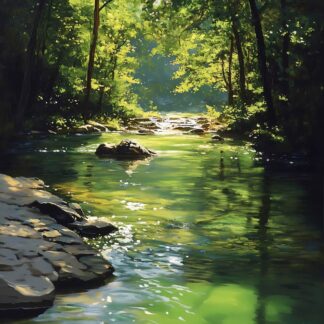 A River Runs through It Giclee