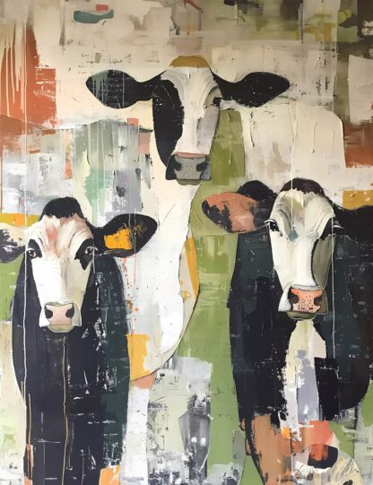 Three Cows Giclee