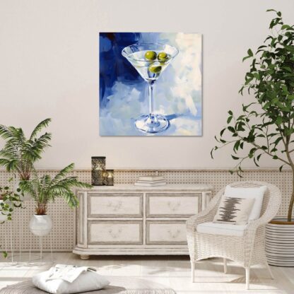 Martini Shaken not Stirred Giclee - Image 3
