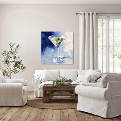 Martini Shaken not Stirred Giclee - Image 4