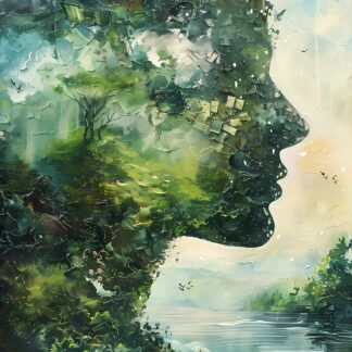 Earth Goddess Portrait Giclee