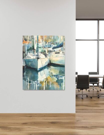 Docked Boats 5 Giclee - Image 4