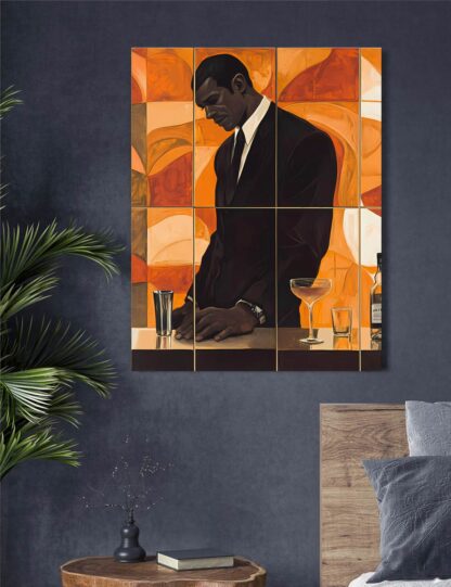 Bartender Orange Giclee - Image 2