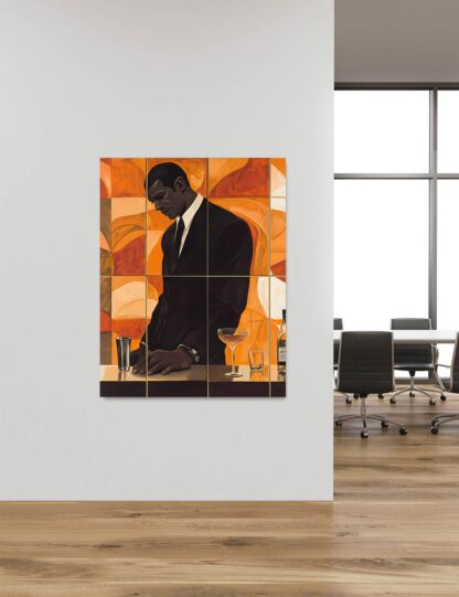 Bartender Orange Giclee - Image 4