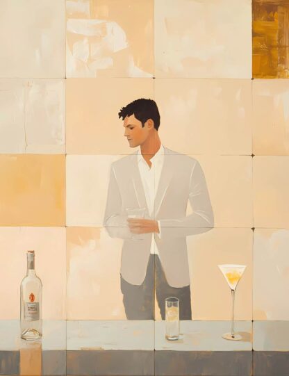 Bartender Portrait 4 Giclee