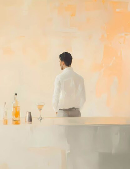 Bartender Portrait 3 Giclee