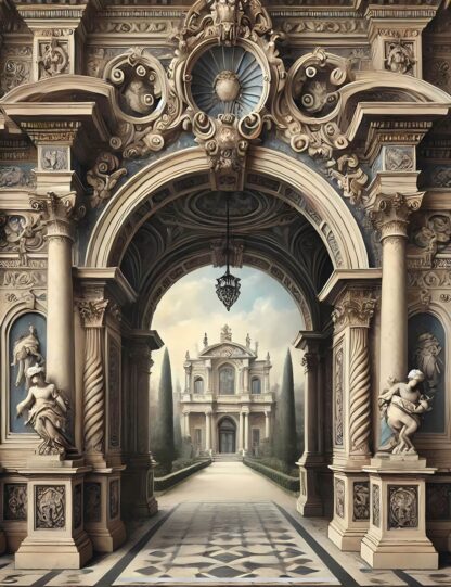 Castle Entrance Giclee