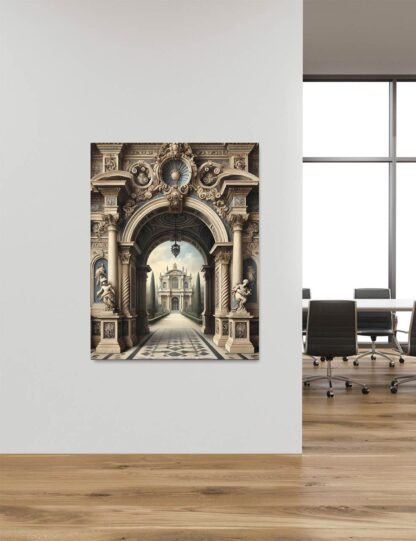 Castle Entrance Giclee - Image 4