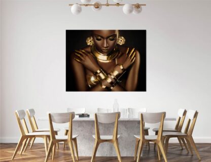 Portrait of African American Woman Giclee - Image 2