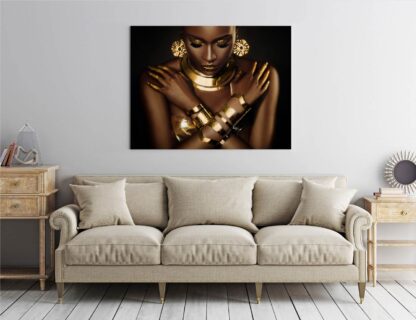 Portrait of African American Woman Giclee - Image 3