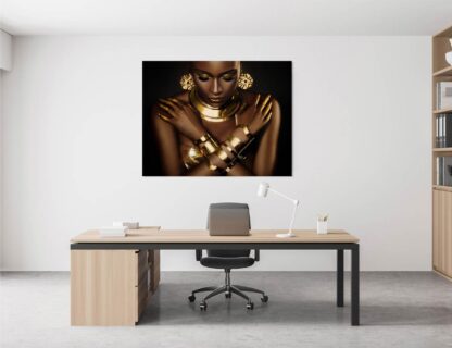 Portrait of African American Woman Giclee - Image 4
